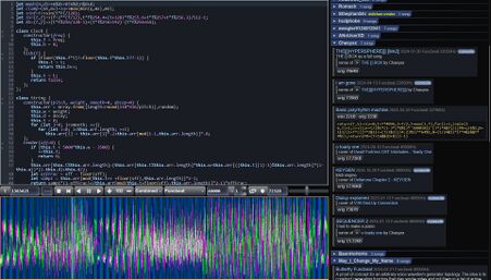 Some weird code nd weird waveform, the hell is that?
