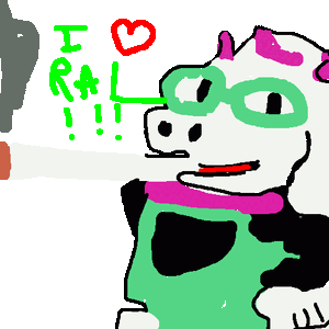 badly traced ralsei